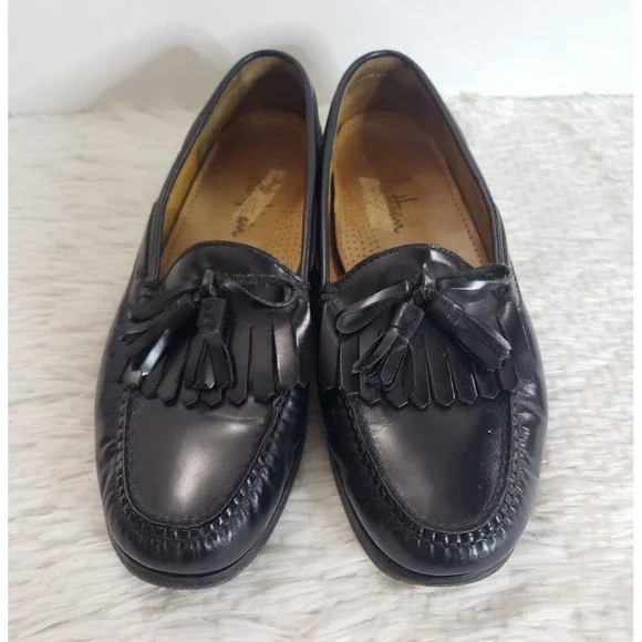 Cole Haan | Shoes | Cole Haan Sz 8 Black Kiltie Pinch Tassel  display picture 1